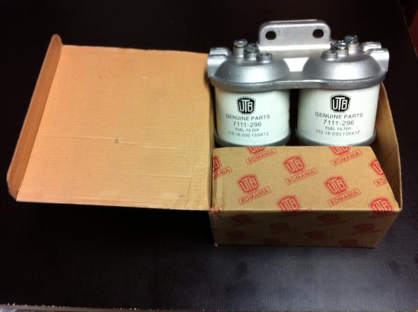 Dieselfilter Doppelgehäuse